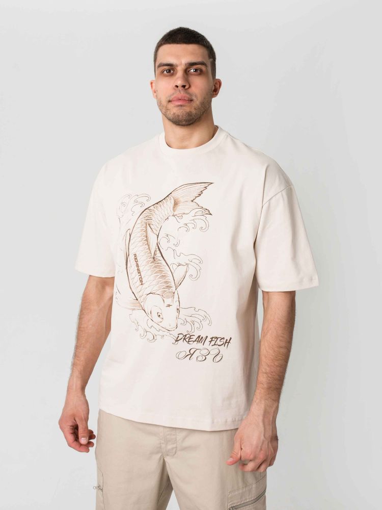 Почему стоит выбрать мужскую футболку Remington Fish Beige для городского гардероба